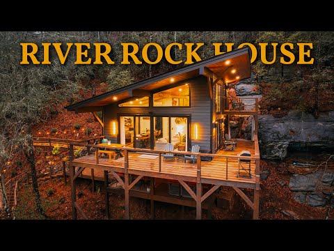 Yes It Exists! Perfect Small House Design on the River // Full Tour!