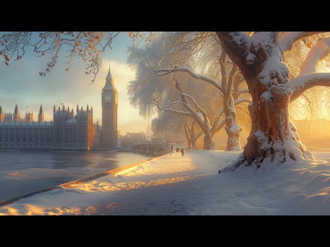 World famous winter classical music ☃️Happy New Year 2025 melodies ☃️peaceful, cozy, calm