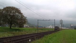 TEE Rheingold in Bex mit BLS Re 4/4 167 "Ausserberg" - 23.10.2012