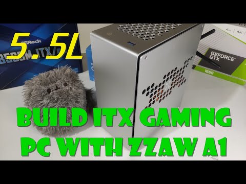 Build mini Gaming PC with ZZAW A1 ITX case!