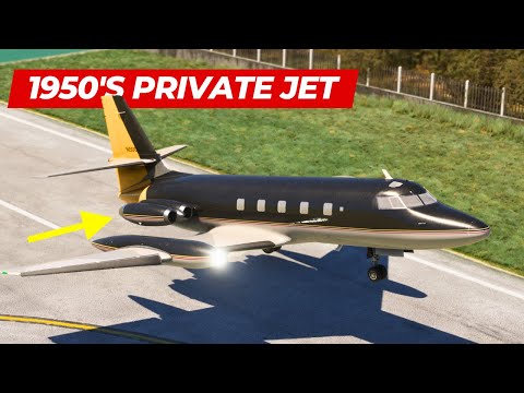 THE FIRST Private Jet Ever Built - Could You Still Fly It In 2025?