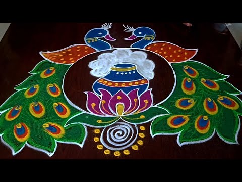 Sankranti rangolis 🦚 beautiful sankranti special rangolis #rangoli #sankranthi #festival #muggulu