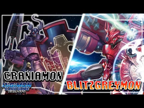 Digimon Card Game : Craniamon (Black) VS BlitzGreymon (Red)