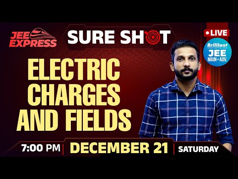 JEE EXPRESS | SURE SHOT | Electric Charges and Fields | PYQ JEE Main | 21 December 2024