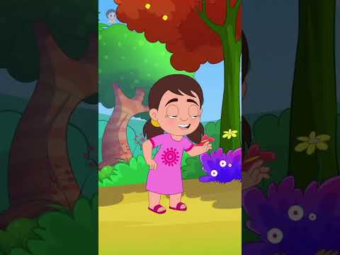 Projapoti Projapoti Song, প্রজাপোতি প্রজাপোতি গান, Bangla Cartoon #shorts #cartoonvideos #kidssong