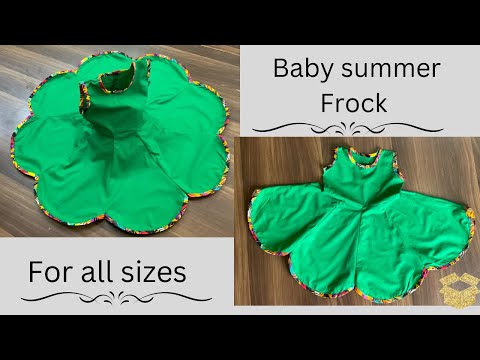 Baby summer frock || Pannell frock for kids || 4 years baby frock