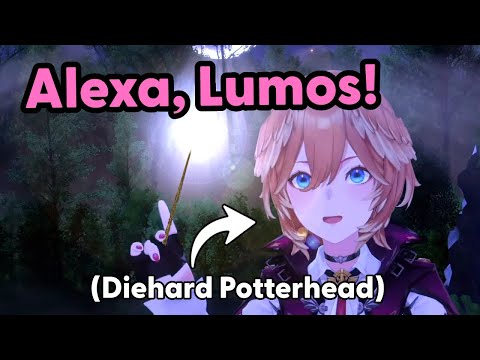 Lui kept spamming her signature spell Lumos even in combat【Hololive】