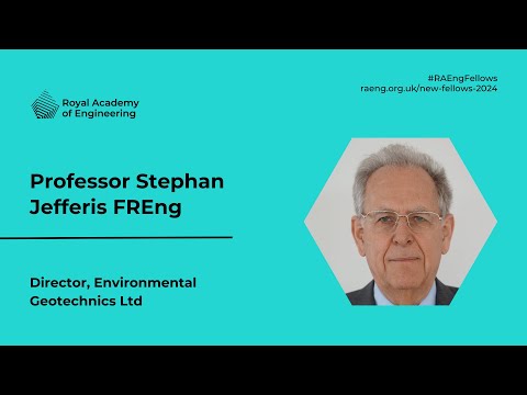 New Fellow 2024: Professor Stephan Jefferis FREng