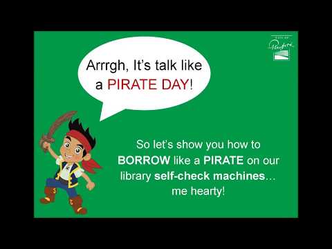 Borrow like a pirate at the Playford Library