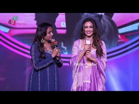 Heroine Akanksha Sharma Speech At Laila Mega Mass Event | Laila Movie | Viswak Sen | Friday Poster