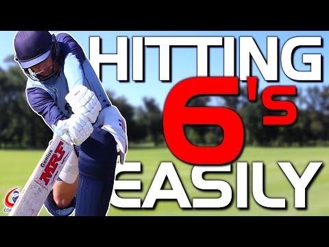 You can HIT SIXES CONSISTENTLY when BATTING