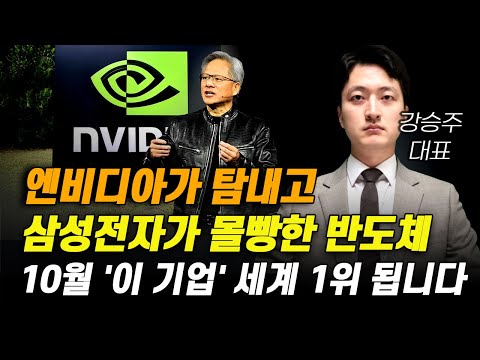 [주식] 엔비디아가 탐내고 삼성전자가 몰빵한 반도체 '이 기업' 10월 세계 1위 됩니다.[증시전망, 10월주식전망, 2024년주식전망, 한미반도체, 삼성전자전망]