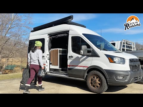 Moving Back in to Our Transit Camper Van | 2,498 Mile Van Life Road Trip