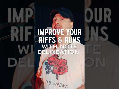 Improve Your Riffs & Runs with Note Delineation #voice #singer #riff #riffing #vocalcoach #shorts