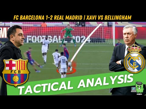 TACTICAL ANALYSIS: BARCELONA 1-2 REAL MADRID | XAVI VS BELLINGHAM