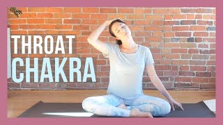 Throat Chakra Yin Yoga & Affirmations for Clear Communication