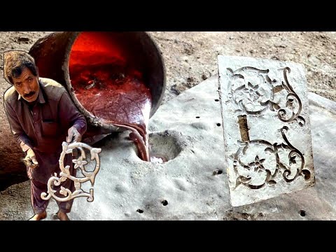 Crafting Unique Aluminum Flower Designs: Sand Casting by Skilled Artisans