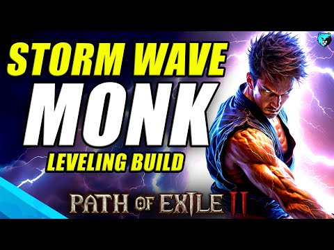 CRUISE CONTROL Storm Wave Monk Leveling Build in Path of Exile 2