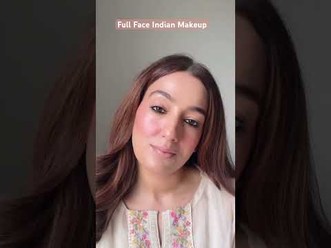 Heermandi song and full face Indian makeup #indianmakeup #heeramandi #fullfacemakeup #glowingmakeup