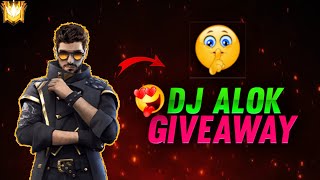 Free fire dj alok giveaway in free 🔥