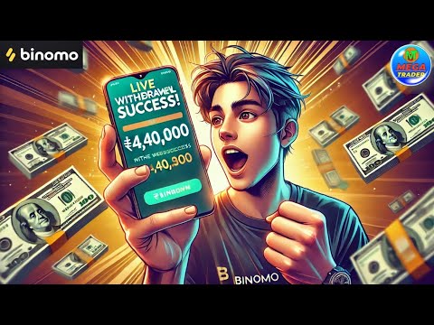 Binomo Live Withrdrwal Of 4 Lakh Full Proof || Mega Trader #withdrawalproof #binomo #live