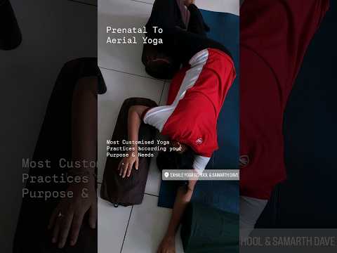 Pregnancy yoga to aerial yoga most customised .. yoga centre in Ahmedabad