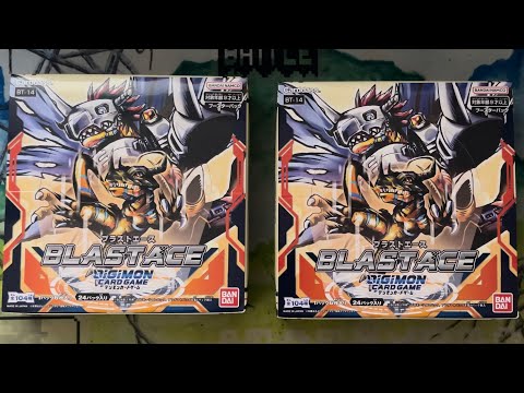 Digimon TCG Double Box Opening Blast Ace (BT-14)