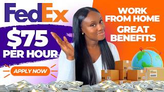 FedEx Is Hiring! Earn $12,000/MONTH With These HIGH-PAYING Remote Jobs | FEDEX REMOTE JOBS