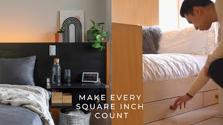 12 Genius Storage Tricks For Small Bedrooms