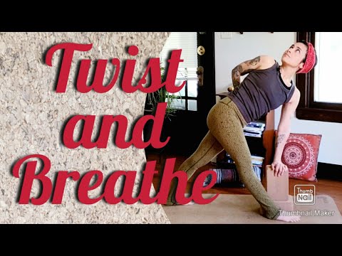 Yoga Twist and Breathe