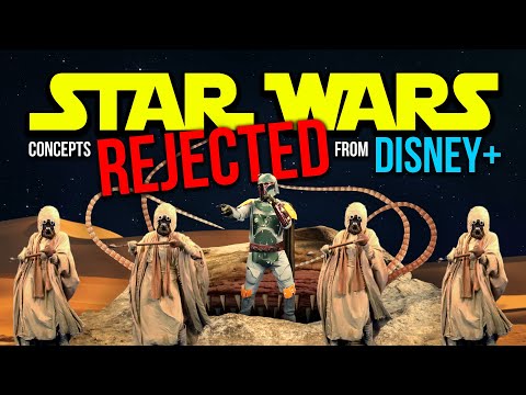 Star Wars Concepts Rejected from Disney+ (Star wars Parody)