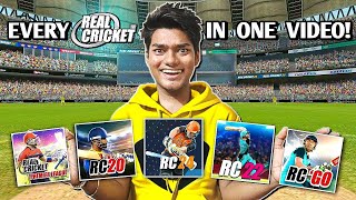 EVERY REAL CRICKET GAME IN ONE VIDEO!🏏