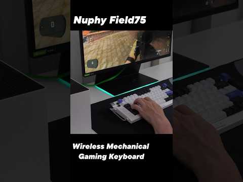 I had to get Gary a new gaming keyboard! Nuphy Field75