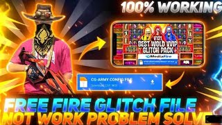 Free Fire Glitch File❗ff glitch ❗dataconfig icon❗VIPGlitch file Mediafire❗Texturas ff Max❗Today File