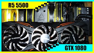 Ryzen 5 5500 + GTX 1080 Gaming PC in 2022 | Tested in 7 Games