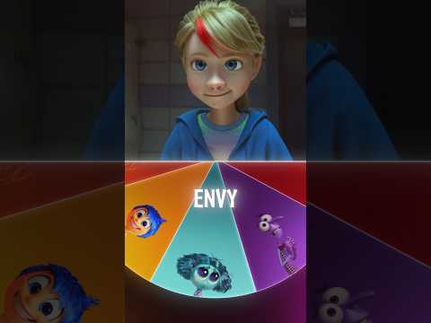 Inside out 2 new promo / Riley new hair colour / ennui = gen Z emotion & much more…. #shorts #pixar