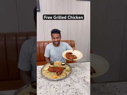 Mehdipatnam Biggest Offer Free Grilled Chicken #viralvideo #ytshorts #shorts