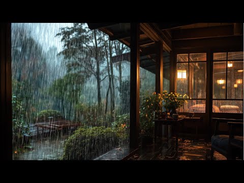 The Beautiful Sound of Rain Gifted by Nature | Soft Rain Sounds for Sleeping, Study, Relax, ASMR