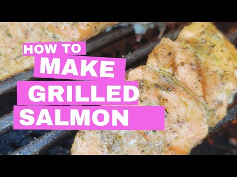 How to cook salmon on the grill