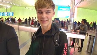 British R&B Singer Harvey Cantwell Gushes About Justin Timberlake, Justin Bieber At LAX