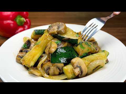 Zucchini is Better than Meat! Simple and Delicious Recipe in Minutes!