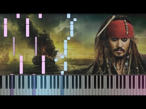 Pirates Of The Caribbean - He's A Pirate | How To Play Piano Tutorial + Sheets