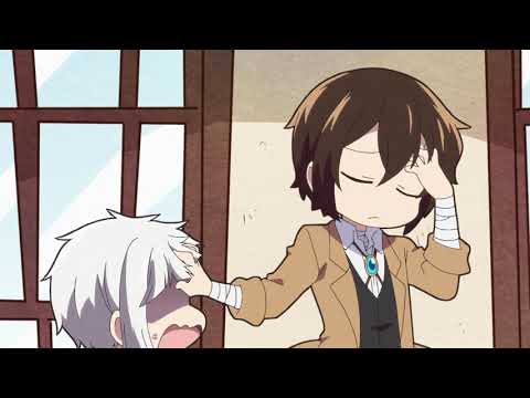 Dazai smacks Atsushi in the face | Bungou Stray Dogs Wan!