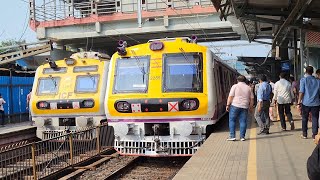 Dominant Action: Mumbai Local Train Arrivals & Departures at Nallasopara | Western Line