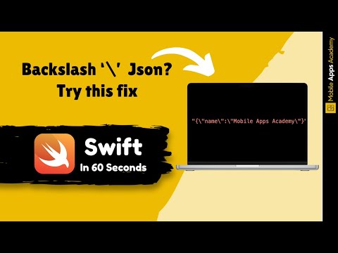 Pro Developer's Do This With JSON | SWIFT IN 60 SECONDS | #06