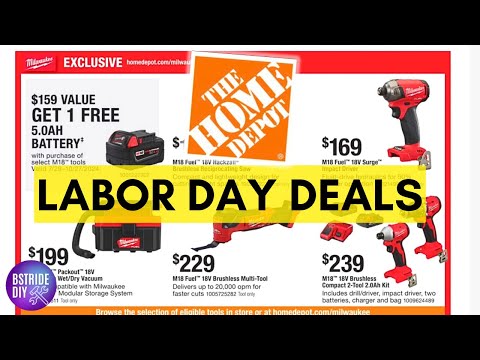 Home Depot Labor Day Deals in 5 Minutes 2024