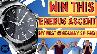 Win an Erebus Ascent in this Giveaway - Win the Best watch of 2024