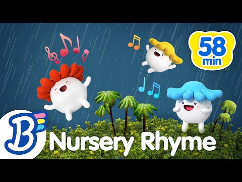 🌧️ Rain, Rain, Go Away + More Nursery Rhymes l Badanamu | Badanamu Kids Dance Songs, & Videos