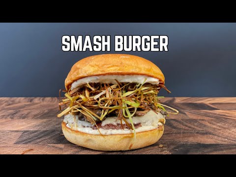 Smash Burger with Truffle Sauce Recipe