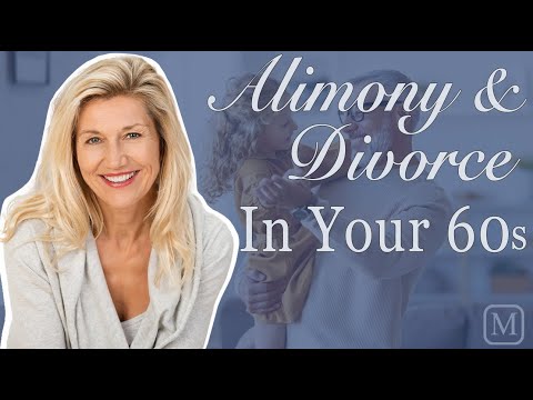 Alimony & Divorce in Your 60s